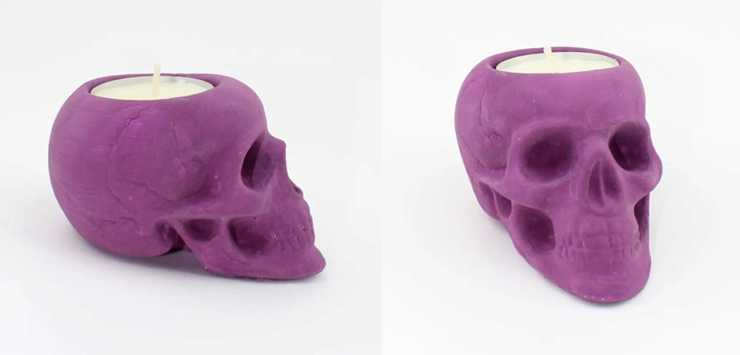 Подсвечник Purple Skull Подсвечник Purple Skull - Loft-Concept в Перми