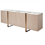 Комод с мраморной столешницей Uniqueness Marble варинант исполнения - 1 | Loft Concept в Перми