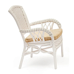 Комплект обеденный из ротанга Eloise white варинант исполнения - 2 | Loft Concept в Перми