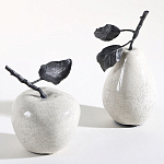 Декоративная статуэтка из керамики Груша Pear Ceramics Statuette варинант исполнения - 2 | Loft Concept в Перми