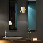 Подвесные светильники в виде белой посуды Flower Reversal варинант исполнения - 3 | Loft Concept в Перми