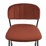 Стул барный с широкой полукруглой спинкой Chair Smooth Shapes варинант исполнения - 4 | Loft Concept в Перми