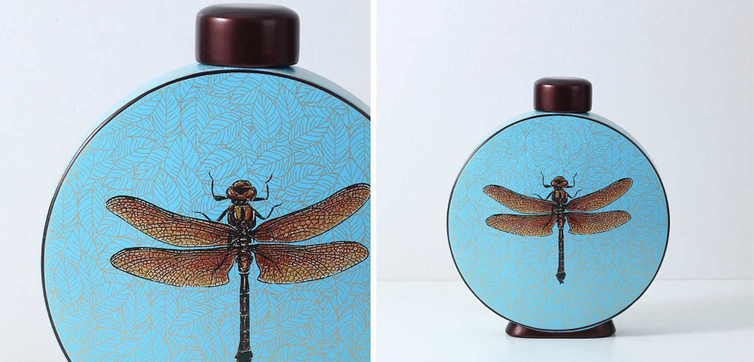 Ваза Blue Vase Dragonfly Ваза Blue Vase Dragonfly - Loft-Concept в Перми
