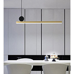 Люстра линейная светодиодная в минималистичном стиле New Age of Light варинант исполнения - 3 | Loft Concept в Перми