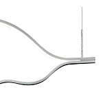 Подвесной светильник волнообразный изогнутый на двух тросах 123 см Spiral Lighting варинант исполнения - 3 | Loft Concept в Перми