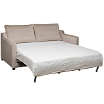 Диван двухместный раскладной светло-серый с кантом Pride варинант исполнения - 3 | Loft Concept в Перми