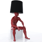 Лампа MALE MANNEQUIN LAMP с абажуром варинант исполнения - 1 | Loft Concept в Перми