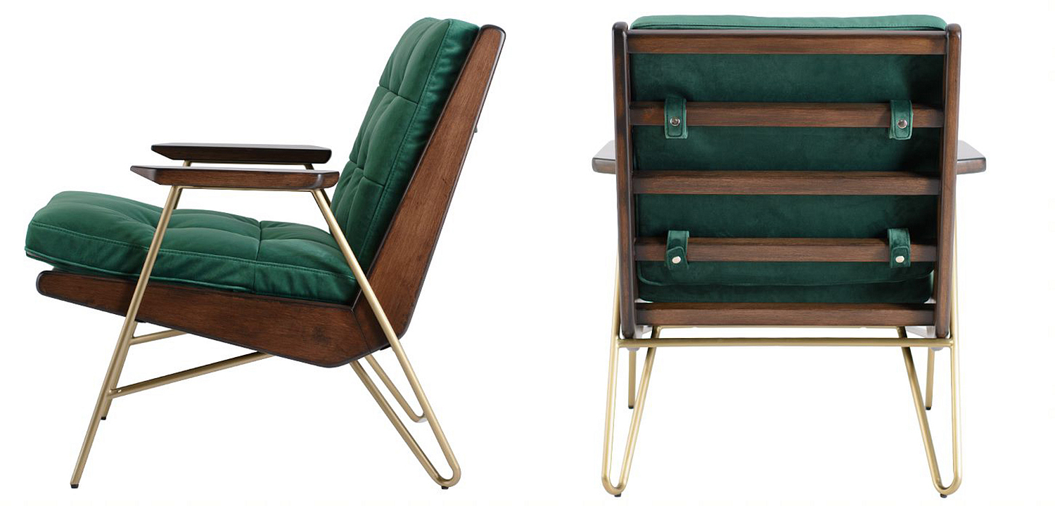 Кресло Gelver Chair green Кресло Gelver Chair green - Loft-Concept в Перми