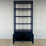 Стеллаж со стеклянными полками Elsa Dreams Blue варинант исполнения - 4 | Loft Concept в Перми