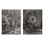 Книга Fantastic Gustave Dore варинант исполнения - 5 | Loft Concept в Перми