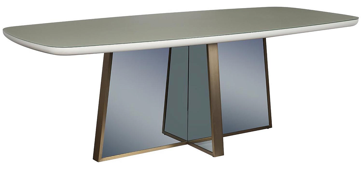 Обеденный стол Dining Table Mirror Inserts Обеденный стол Dining Table Mirror Inserts - Loft-Concept в Перми