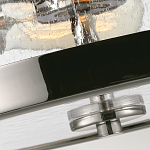 Потолочный светильник с цилиндрическим плафоном из прозрачного пузырькового стекла Feiss варинант исполнения - 2 | Loft Concept в Перми