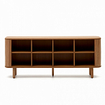 Буфет с 2-мя раздвижными дверцами из ясеневого шпона Toinette варинант исполнения - 2 | Loft Concept в Перми