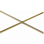 Кофейный столик овальный золотой Modern Mirror Gold Table варинант исполнения - 4 | Loft Concept в Перми