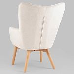 Белое кресло на ножках из массива CORDELIA варинант исполнения - 5 | Loft Concept в Перми