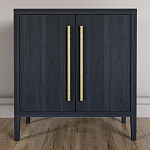 Современный Буфет Primo с 2 дверцами Черный дуб варинант исполнения - 1 | Loft Concept в Перми