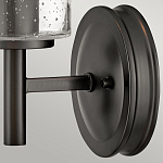 Бра с плафоном в форме цилиндра из прозрачного стекла с пузырьками Hinkley варинант исполнения - 10 | Loft Concept в Перми