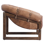 Двухместный диван Duncan винтажная коричневая кожа варинант исполнения - 2 | Loft Concept в Перми