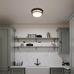 Потолочный светильник с белым матовым стеклянным плафоном в форме перевернутого конуса Hinkley варинант исполнения - 16 | Loft Concept в Перми