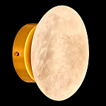 Бра в форме диска из натурального камня Cryptocrystalline Stone варинант исполнения - 9 | Loft Concept в Перми