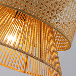 Подвесной светильник с абажуром из натуральных материалов Light Inside the Cell варинант исполнения - 6 | Loft Concept в Перми