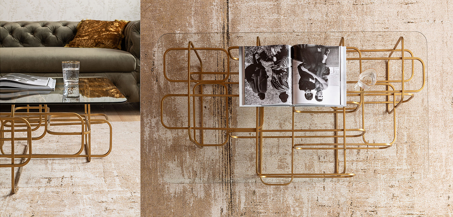 Кофейный стол Graphic Lines Кофейный стол Graphic Lines - Loft-Concept в Перми