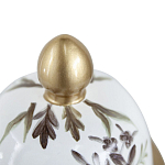 Ваза с нежным цветочным узором в пастельных тонах и крышкой с золотым акцентом Chinoiserie Ceramics варинант исполнения - 4 | Loft Concept в Перми