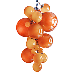 Люстра виноградная гроздь Grape Balls Янтарный цвет варинант исполнения - 2 | Loft Concept в Перми