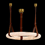 Люстра в форме обруча из натурального камня Minerals of Light варинант исполнения - 4 | Loft Concept в Перми