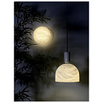 Бра в форме диска из натурального камня Cryptocrystalline Stone варинант исполнения - 6 | Loft Concept в Перми