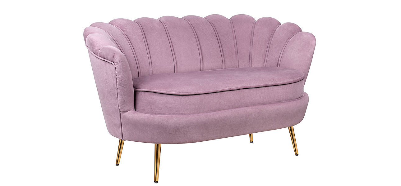 Диван розовый seashell pink Диван розовый seashell pink - Loft-Concept в Перми