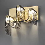 Бра волнистой формы из фактурного стекла Big Wave варинант исполнения - 3 | Loft Concept в Перми