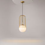 Подвесной светильник Cage Ball Pendant варинант исполнения - 2 | Loft Concept в Перми