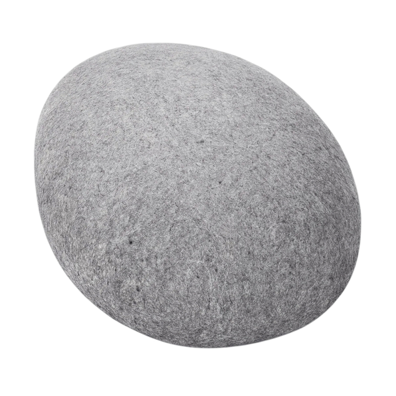 Пуф - Камень SOLID Серый Белый Светло-серый в Перми | Loft Concept 
