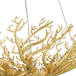 Люстра в форме золотой чаши из кораллов Coral Decor варинант исполнения - 1 | Loft Concept в Перми