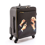 Чемодан дорожный SELETTI Travel Kit Trolley Lipstick Black варинант исполнения - 2 | Loft Concept в Перми