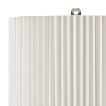 Настольная лампа с плиссированным цилиндрическим абажуром Tightened Waist варинант исполнения - 2 | Loft Concept в Перми