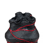 Ваза с красным кожаным жгутом "Красной нитью" варинант исполнения - 2 | Loft Concept в Перми