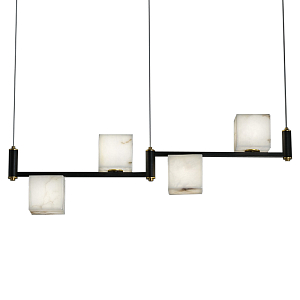 Люстра Marble Cubes Modern Light Chandelier 4 плафона