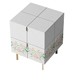 Тумба  Short Lemon Power White варинант исполнения - 2 | Loft Concept в Перми