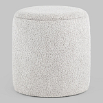 Дизайнерский Пуф Букле Poof Alice Light Gray Boucle  варинант исполнения - 4 | Loft Concept в Перми