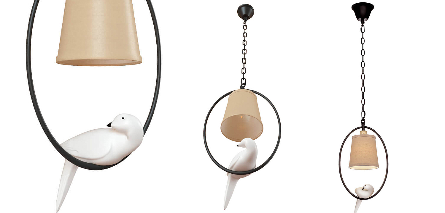 Подвесной светильник Norman Bird Chandelier One II Подвесной светильник Norman Bird Chandelier One II - Loft-Concept в Перми