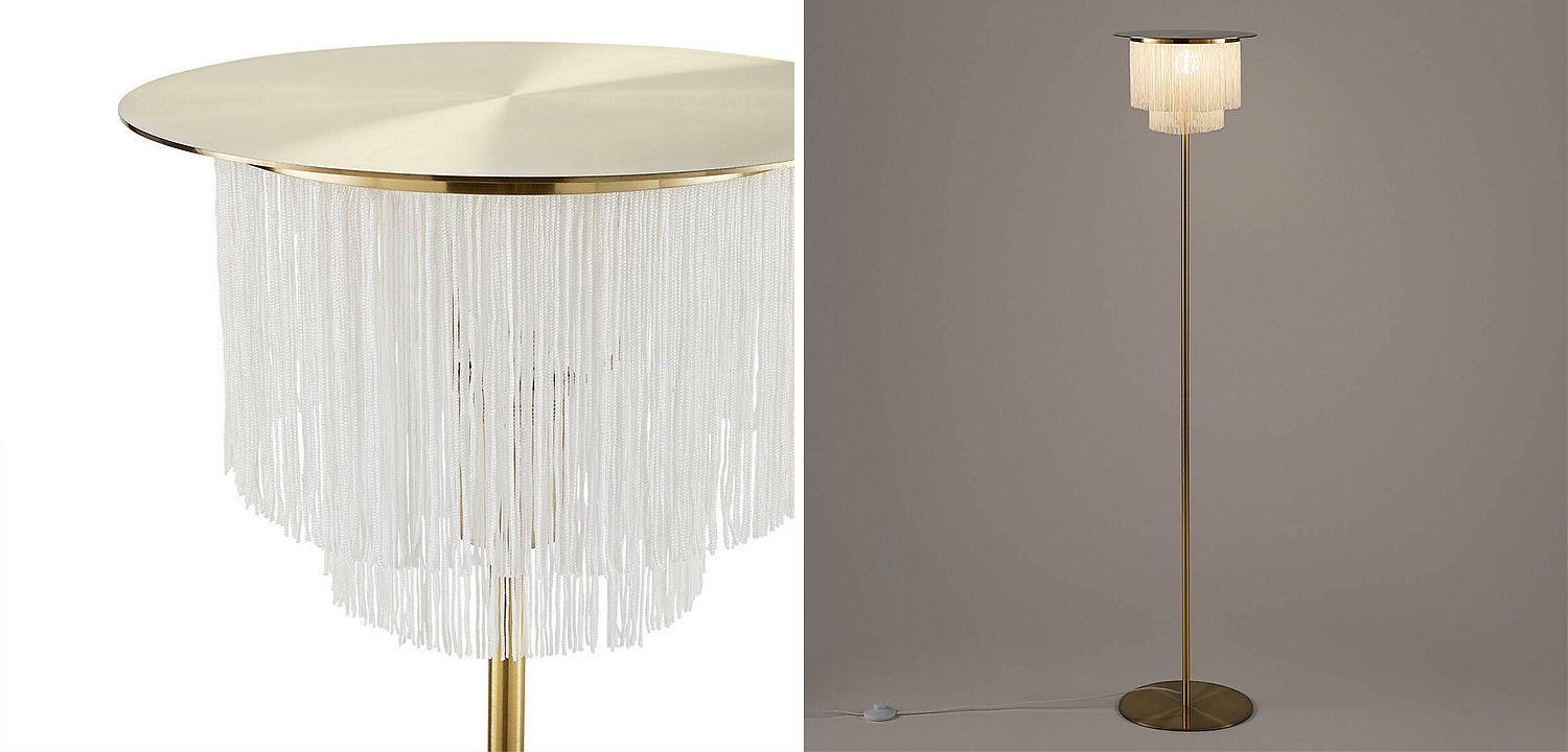 Торшер Houtique Floor lamp Cream Торшер Houtique Floor lamp Cream - Loft-Concept в Перми