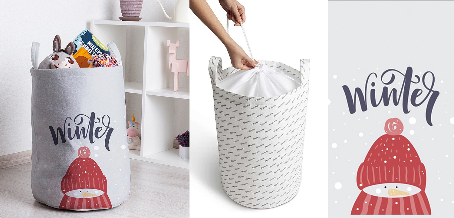 Корзина Cozy Winter Basket Корзина Cozy Winter Basket - Loft-Concept в Перми