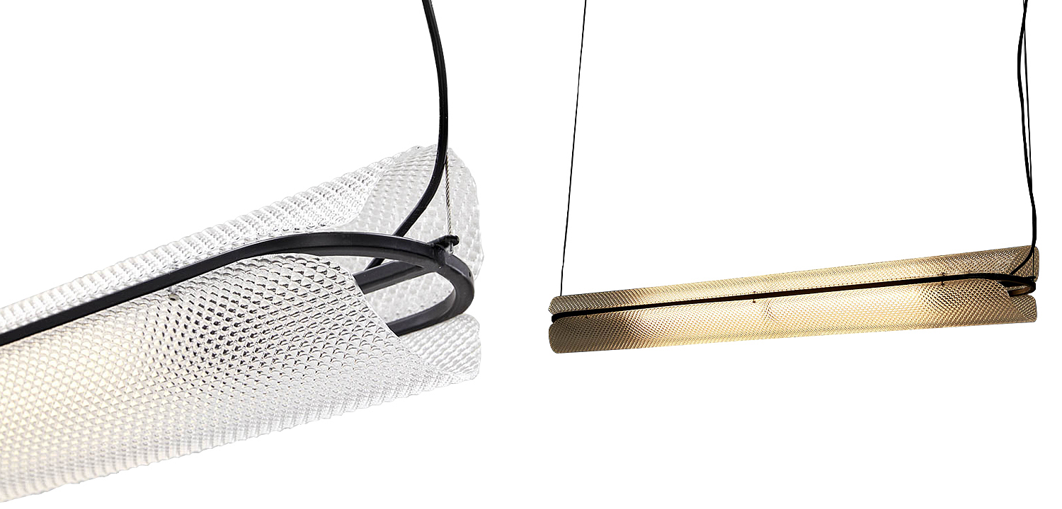 Дизайнерский линейный подвесной светильник VALE SERIES LINEAR HANGING LAMP Дизайнерский линейный подвесной светильник VALE SERIES LINEAR HANGING LAMP - Loft-Concept в Перми