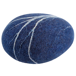 Пуф Синий Камень BLUE FLASH