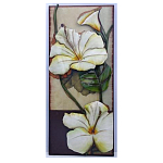 Аксессуар настенный из металла Blank Space White Flowers варинант исполнения - 1 | Loft Concept в Перми