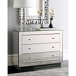 Комод зеркальный с 3-мя ящиками Mirror Chest of Drawers варинант исполнения - 2 | Loft Concept в Перми