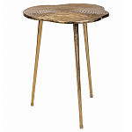 Металлический кофейный столик Puddle Gold варинант исполнения - 1 | Loft Concept в Перми