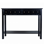 Черная консоль с выдвижными ящиками Monica варинант исполнения - 1 | Loft Concept в Перми
